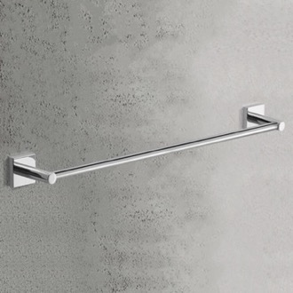 Towel Bar Towel Bar, 24 Inch, Modern, Chrome Gedy FJ21-60-13